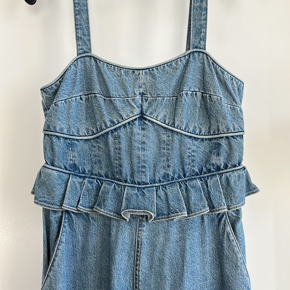 Sea New York Denim Jumpsuit - Picture 3 of 4